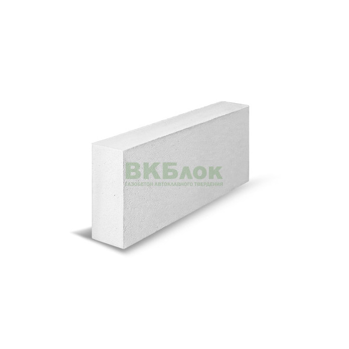 Газобетон ВКБлок D500 625x100x250