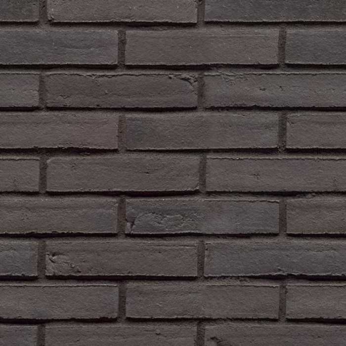 Кирпич клинкерный Muhr 15 Schwarz-bunt Edelglanz Wasserstrich, 240х52х52 мм