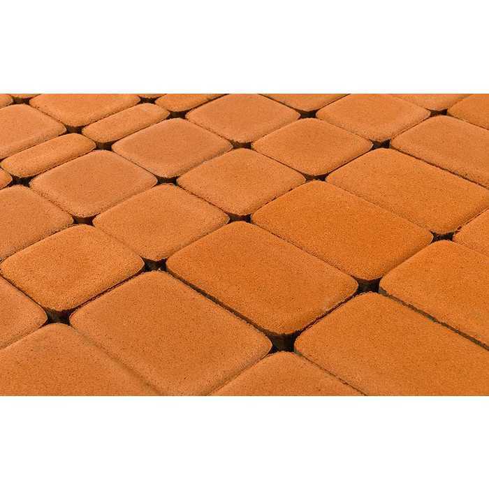 Плитка тротуарная BRAER Классико янтарный, 115х60 мм